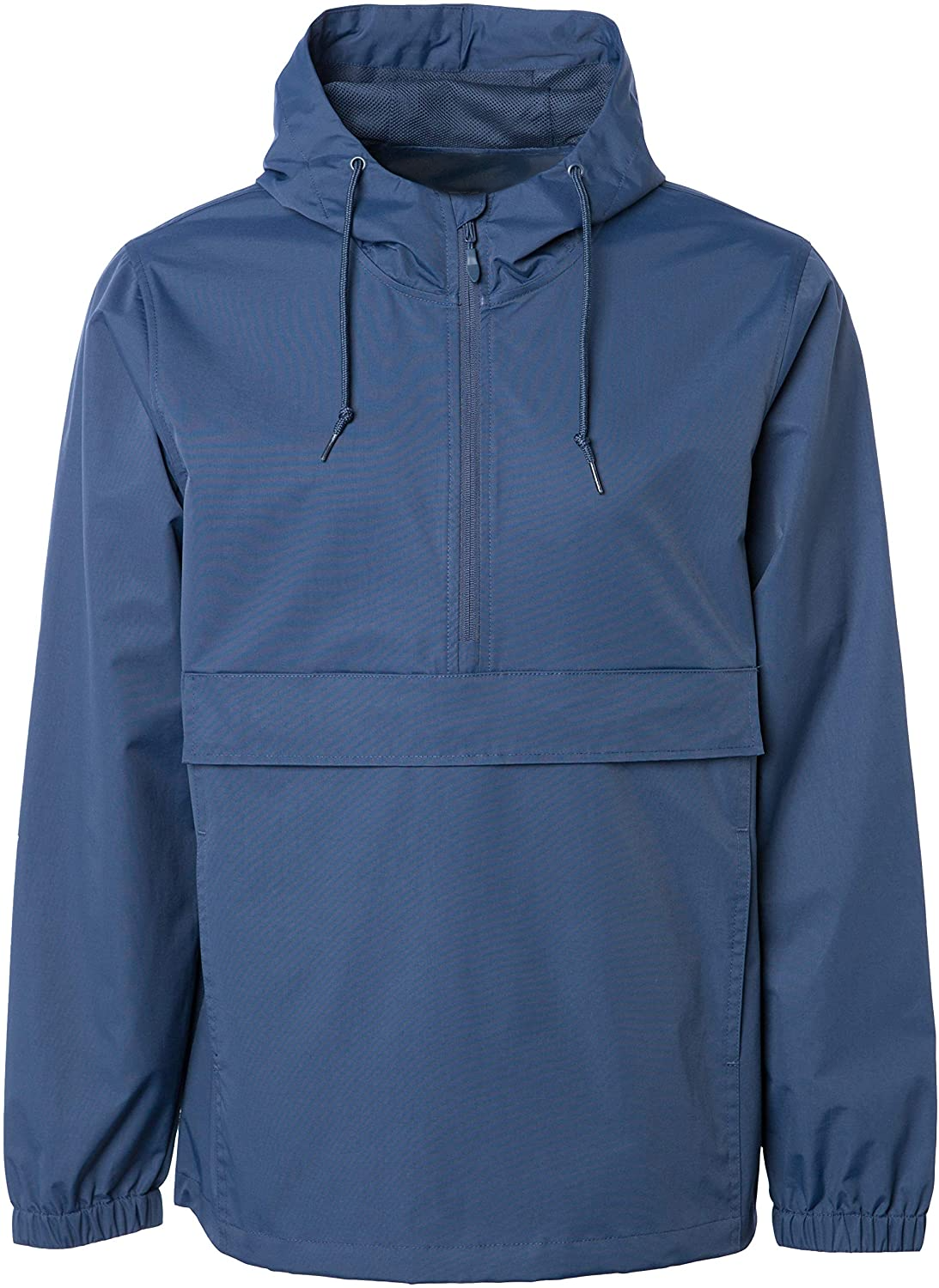 Hooded Raincoat Waterproof Jacket Zip Up Windbreaker Anorak Buy